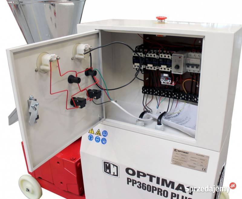 PRZEMYSŁOWA PELECIARKA GRANULATOR OPTIMAT Mikołów