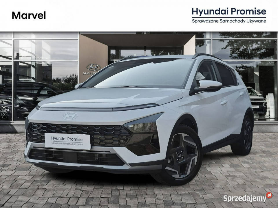 Hyundai Bayon 10 TGDI 6MT 100 Wersja SMART Salon kurtyny powietrzne Łódź