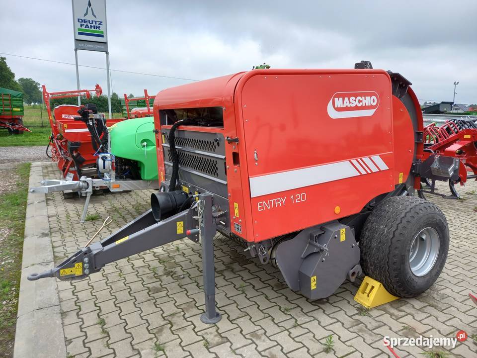 Prasa rolująca do bel ENTRY 120 Maschio Gaspardo Maschio Gózd