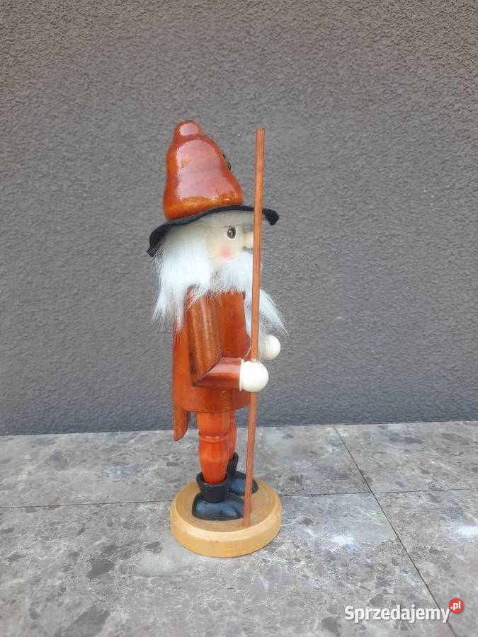 3 Figurka drewniana leśnik dziadek do orzechów Tczew