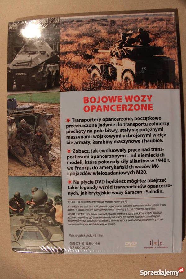 DVD Bojowe Wozy Opancerzone mazowieckie