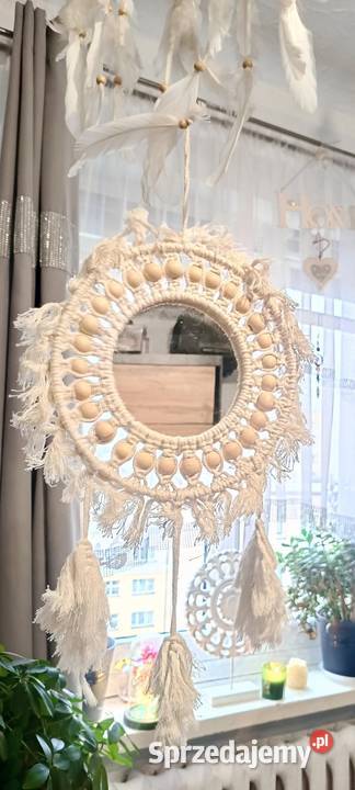 Lustro z łapaczem snów Łapacze snów Wodzisław Śląski