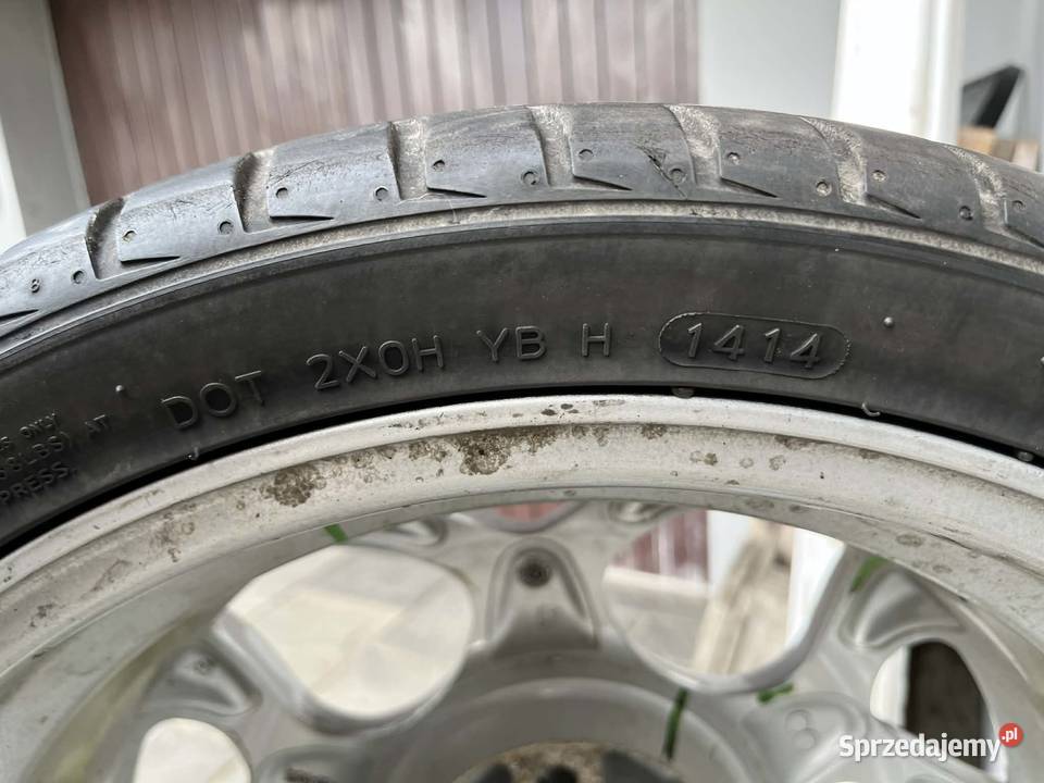 Felgi AEZ 7Jx17 ET35 opony Hankook Ventus Evo2 Poznań