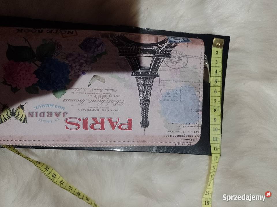 Paris Ekskluzywny duży portfel damski Top Kraków sprzedam