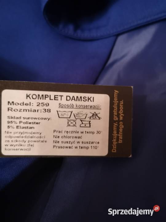 Komplet damski Inny materiał Łódź