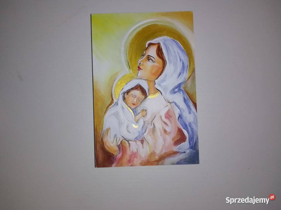 Obrazek ręcznie malowany Katowice