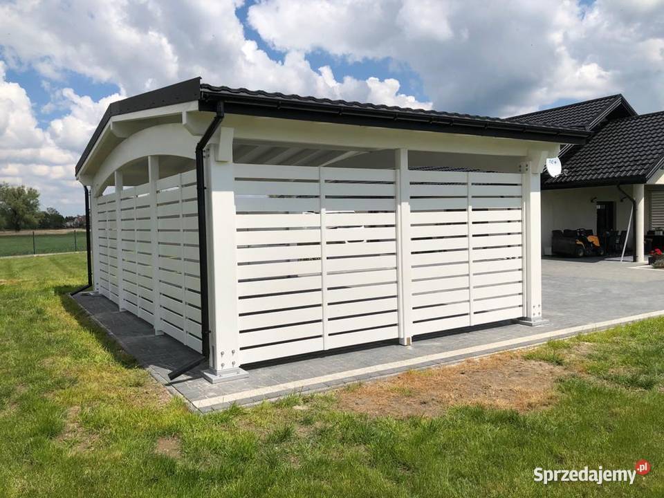 Wiata garażowa ITALIA 9M BSH Architektura ogrodowa sprzedam