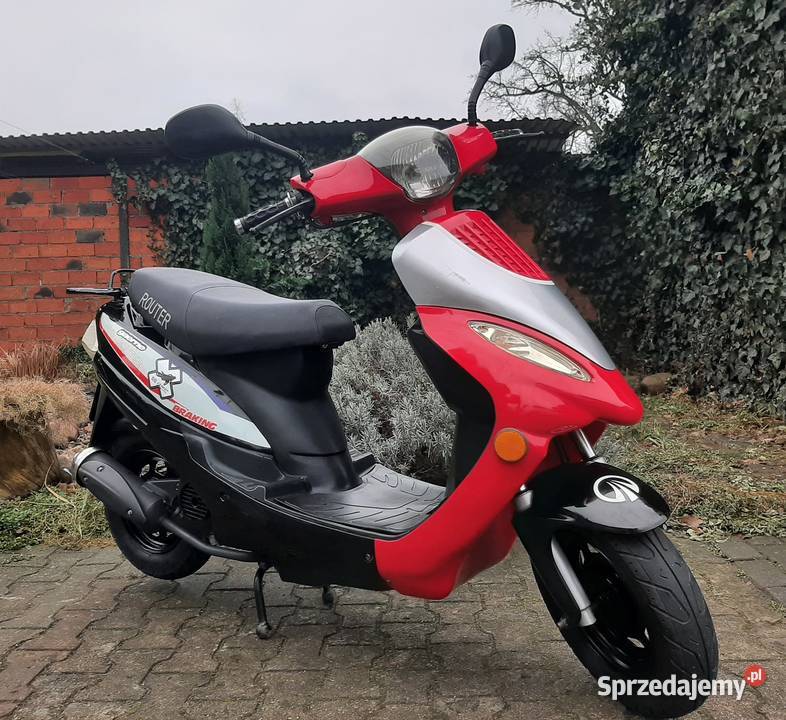 Zadbany skuter Romet Router Bassa 50 4t 2019r Motocykle, skutery, quady