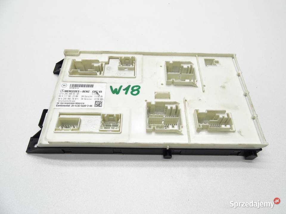 MODUŁ STEROWNIK KOMFORTU BCM A2469008510