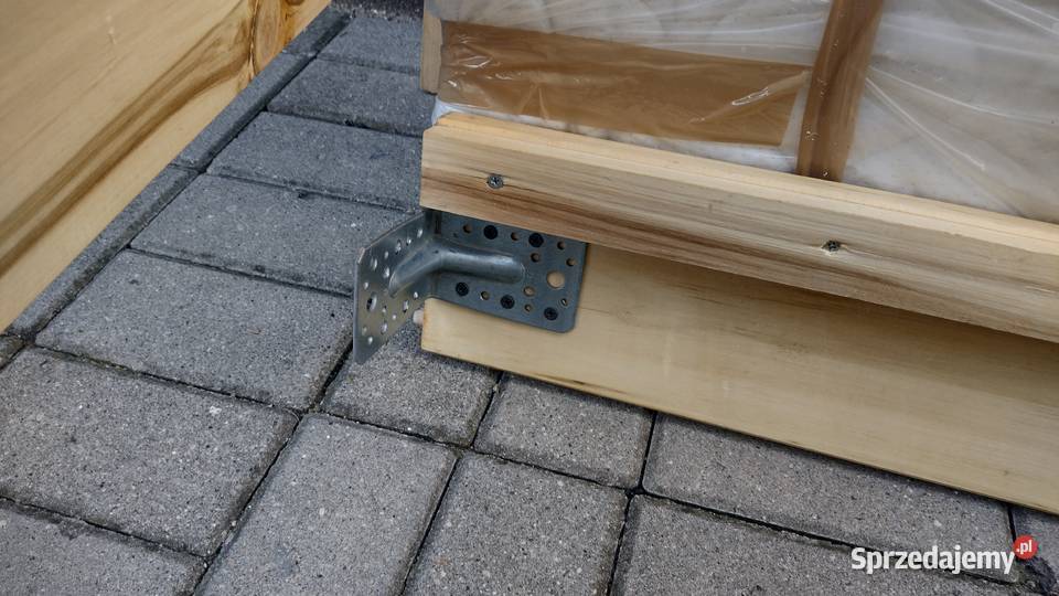 Łóżko sosnowe z materacem 100x200 Białystok