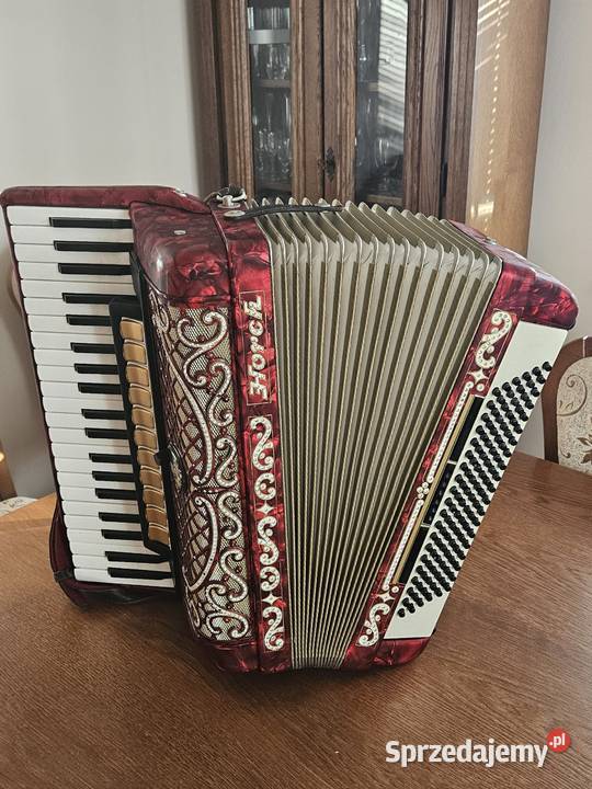 Akordeon HORCH 120 basów Instrumenty klawiszowe i MIDI Głowienka sprzedam