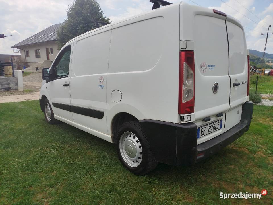 Fiat Scudo 20 d manuał 2009r Rok produkcji 2009 Motoryzacja Limanowa