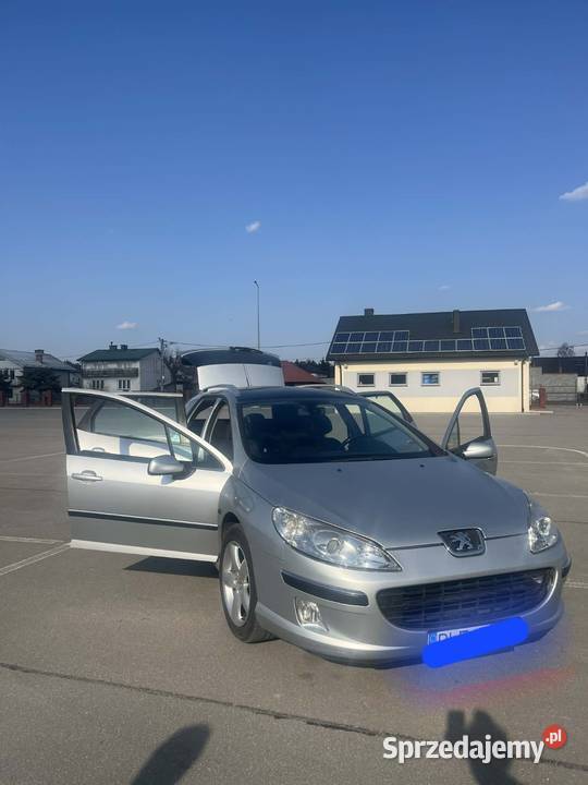 Peugeot 407 16 hdi 110 2006 r manualna 407 Nisko