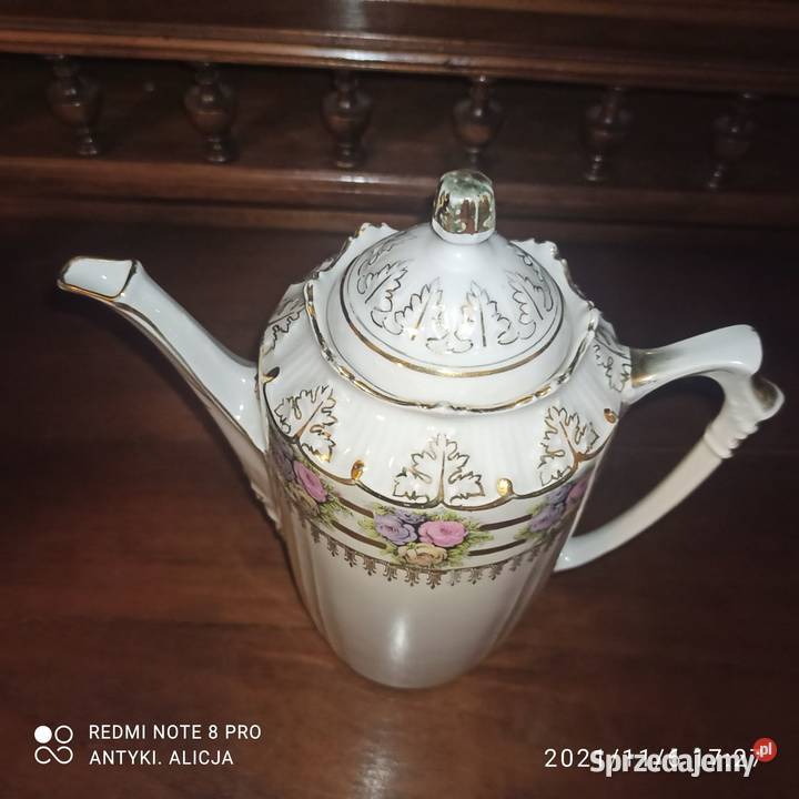 Dzbanek Secesja Różyczki Gdańsk