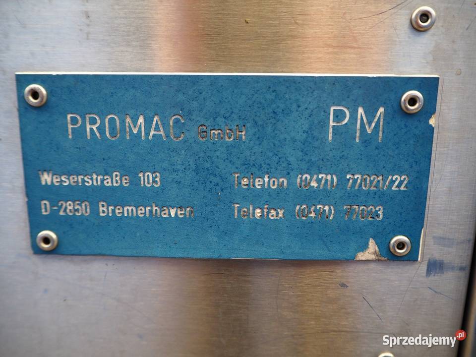 PROMAC Smażalnik Przelotowy elektryczny Krotoszyn