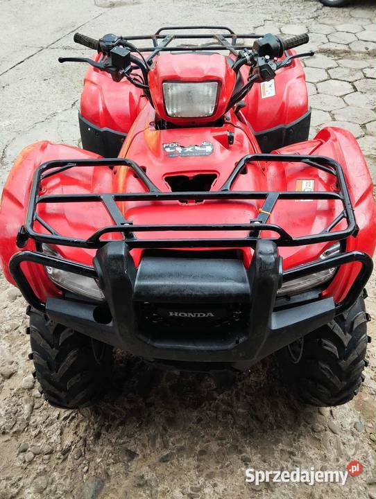 Honda trx 500 2013r wspomaganie 1700km małopolskie Bysina