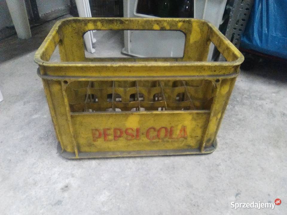 Skrzynka butelek PRL Poznań