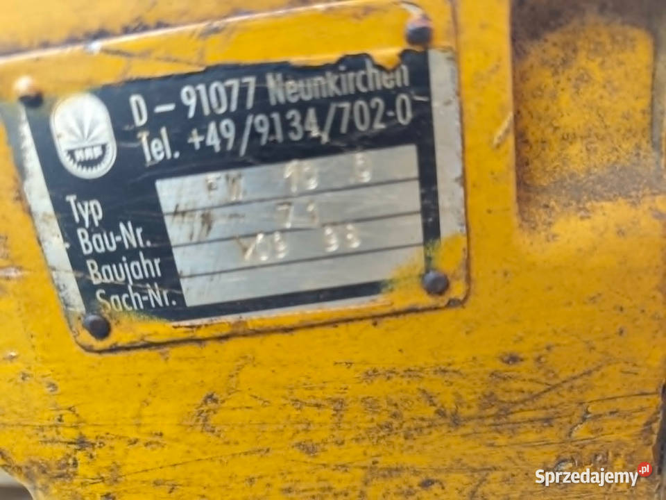 Hydrema weimar m1020 Silnik pompy skrzynia wielkopolskie Strzyżew