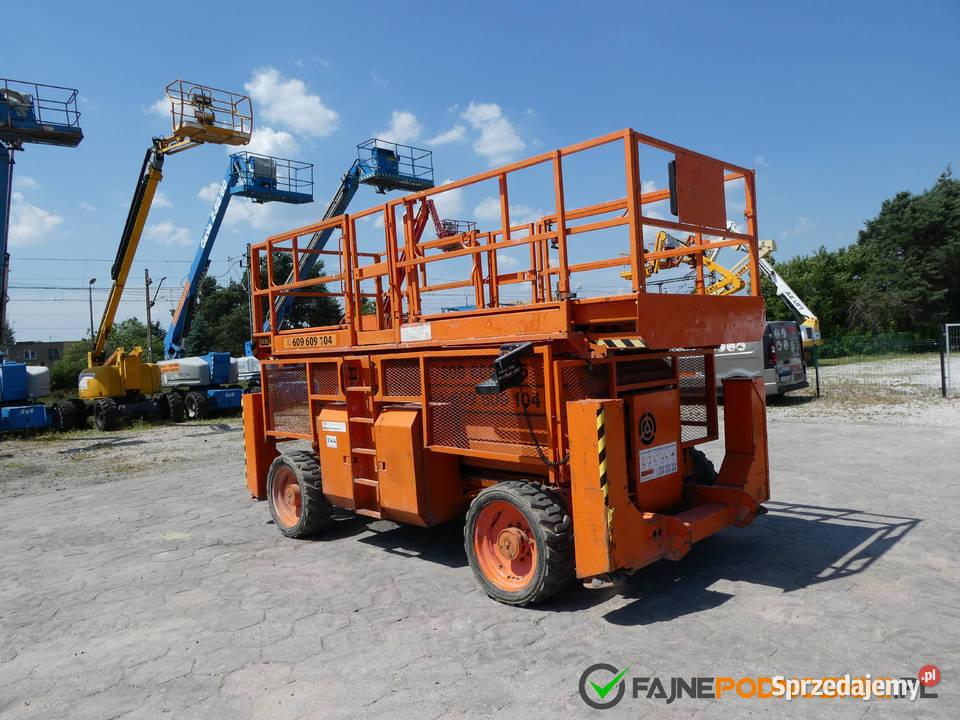 Genie 4390 JLG 4394 H15SX 4x4 Pełna dokumentacja Rok produkcji 2004 kujawsko-pomorskie Bydgoszcz