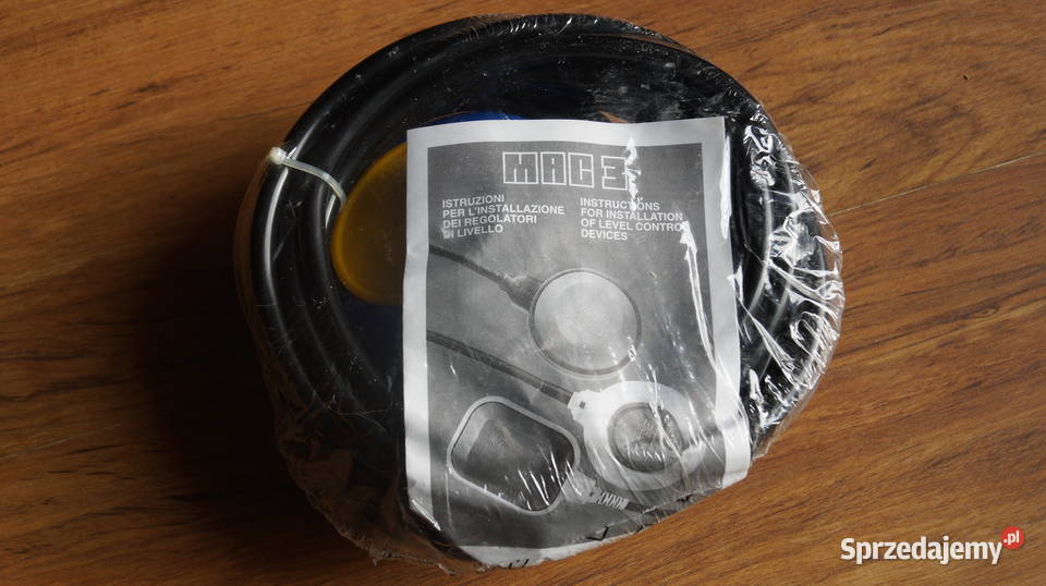 Sonda pływakowa MAC3 5m kabel wielkopolskie Mrowino sprzedam