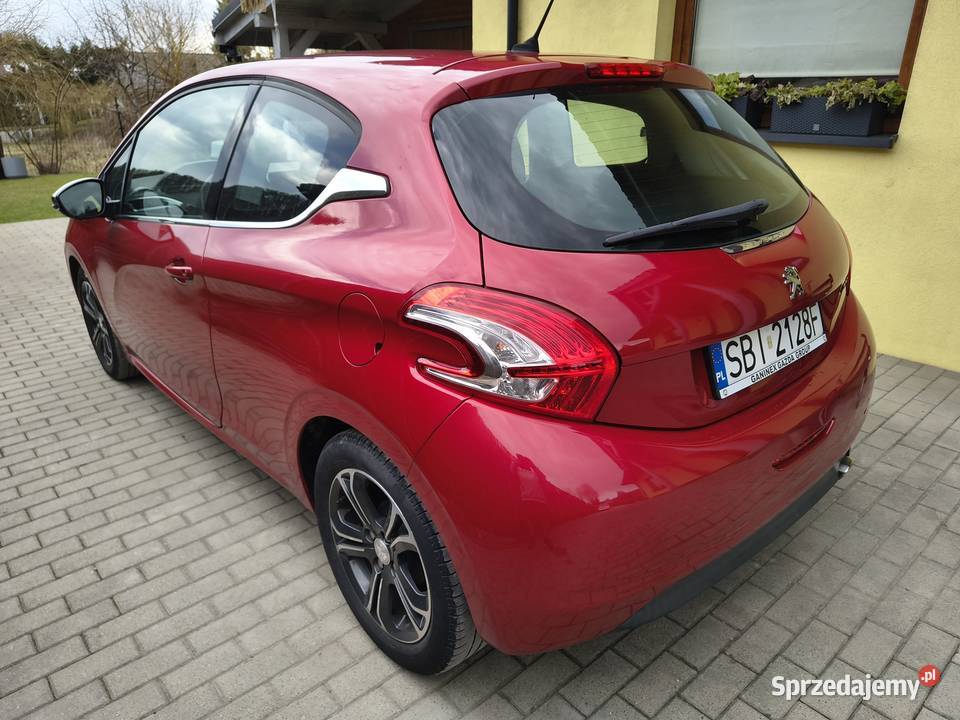 Peugeot 208 2014r Zarejestrowany Nawigacja śląskie Meszna