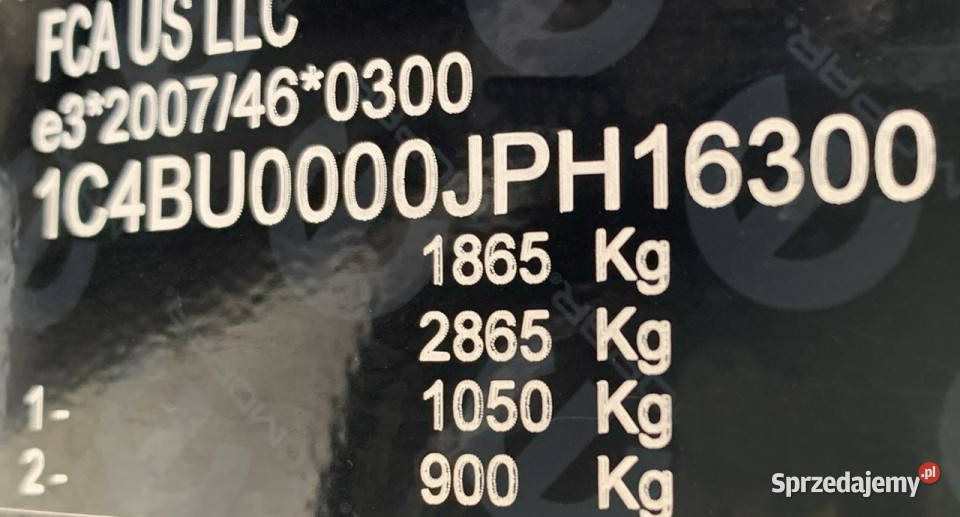 Jeep Renegade Benzyna Zarejestrowany Elbląg