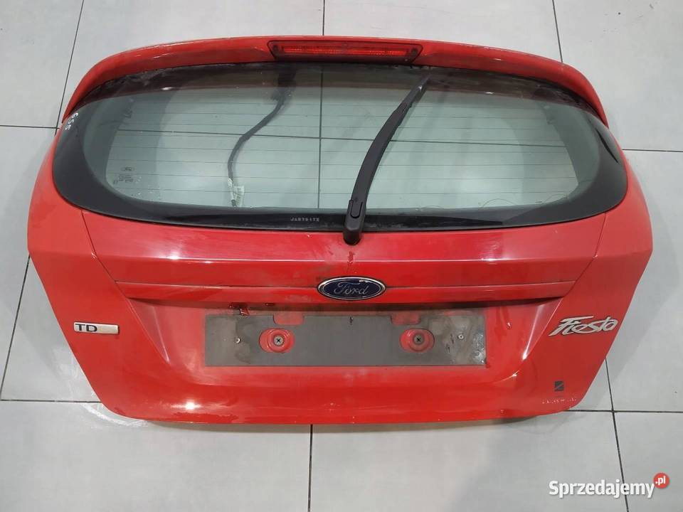KLAPA TYŁ K9 Ford Fiesta Mk7 20082016