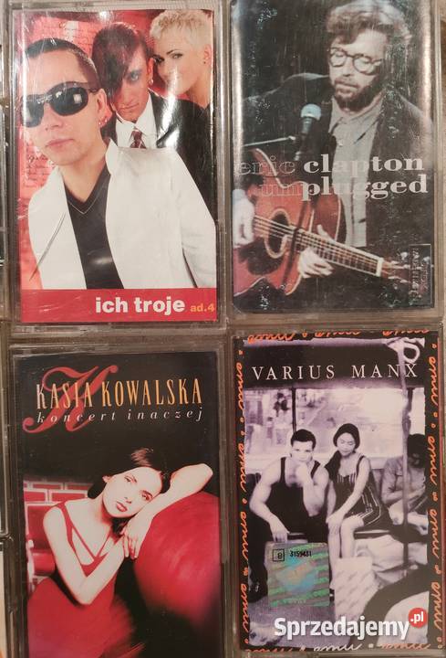 Kaseta Magnetofonowa 12 sztuk pop Płyty i kasety