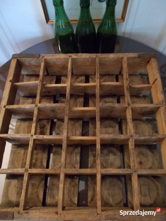 Stara Historyczna Drewniana Skrzynka Półka Pozostałe Szczecin sprzedam