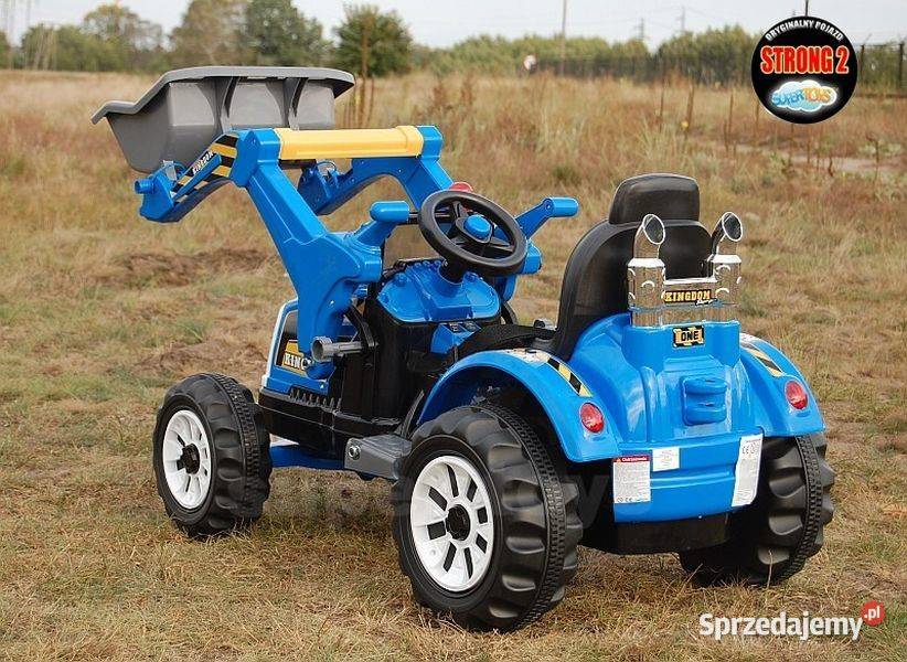 MOCNY TRAKTOR Z ŁYŻKĄ KINGDOM 12V DWIE Pojazdy elektryczne i spalinowe kujawsko-pomorskie Toruń