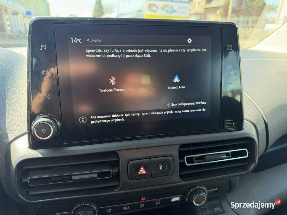 Opel Combo Life Combo Life Maxi czujnik parkowania
