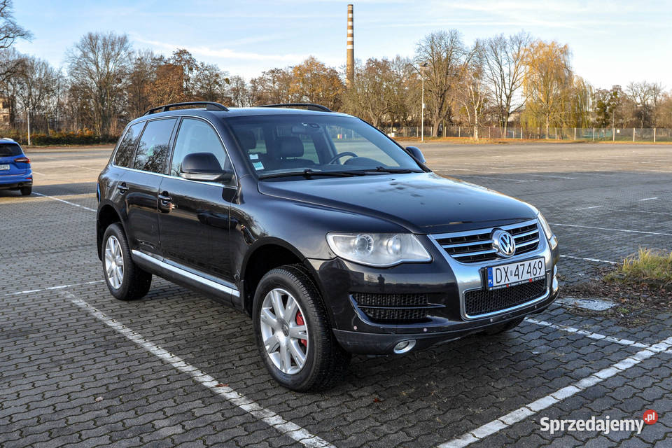 Volkswagen Touareg 30TDI 2007 r Lift Automat 2967cm3 dolnośląskie Wrocław