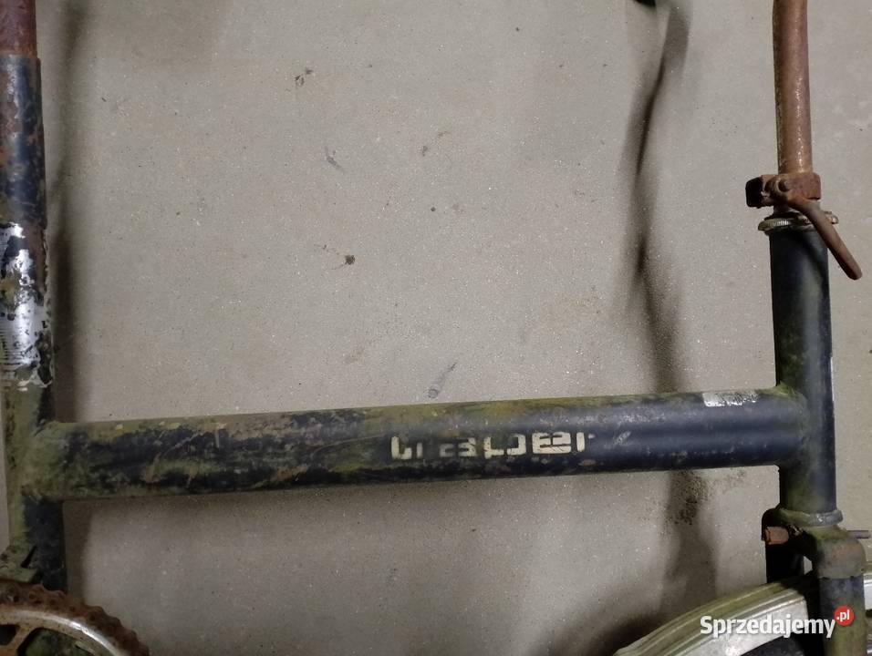 Rower Jubilat oryginał PRL sprawny TRAPER Mirzec