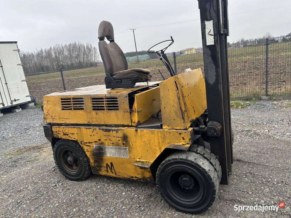 Wózek widłowy Bułgar Dv 17 33 Z silnikiem Motycze Poduchowne