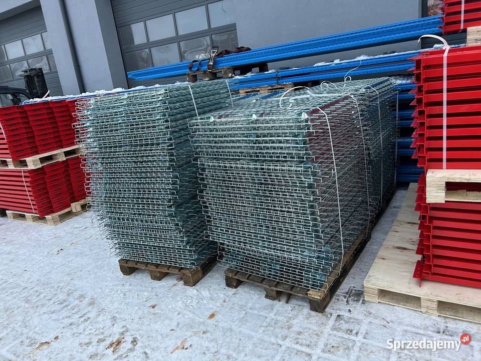 Regały magazynowe półki wypełnienia siatkowe Zamość