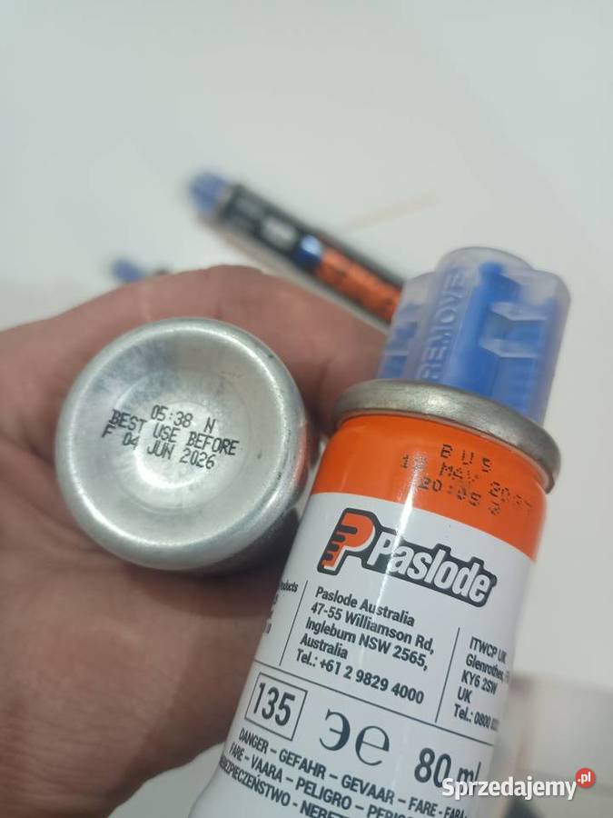 Gaz do gwoździarki Passlode Garwolin