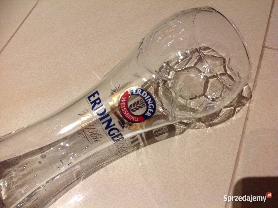 Szklanka Pokal do Piwa Erdinger Weisbier poj 05 Nowa Sól