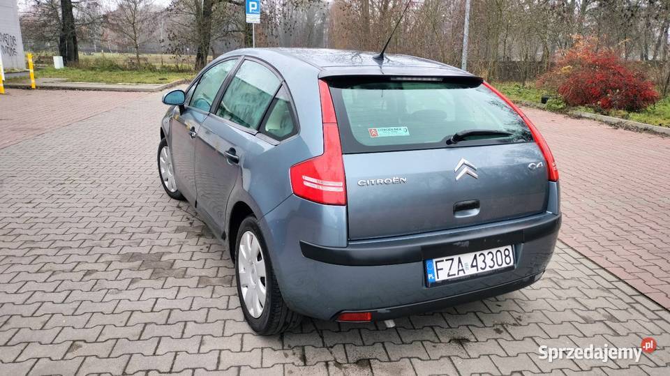 Citroen C4 16 Benzyna Gaz