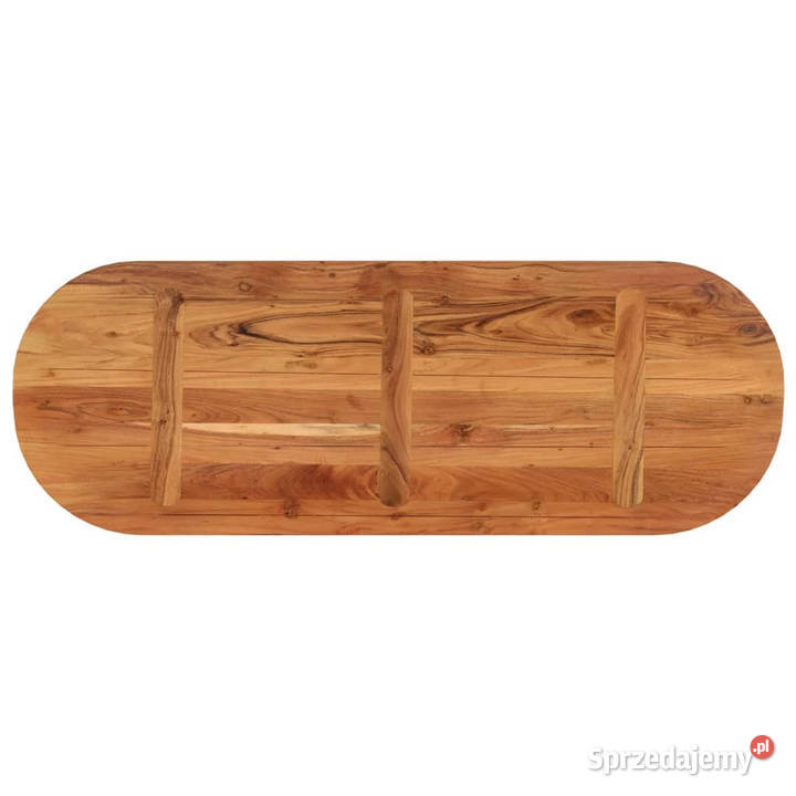 Blat do stołu 110x40x25 owalny lite drewno Warszawa