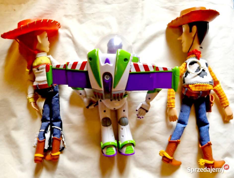 Toy Story lalki Chudy Jessie Buzz firmy Disney Biała Podlaska