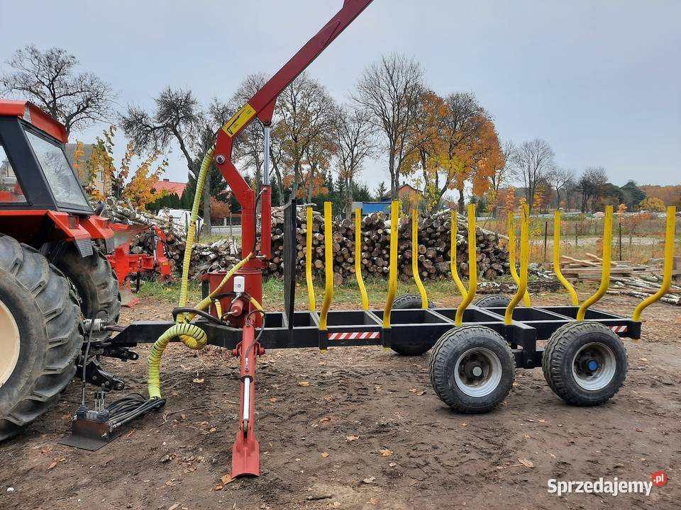 Przyczepa Leśna z HDS mazowieckie Ojrzeń