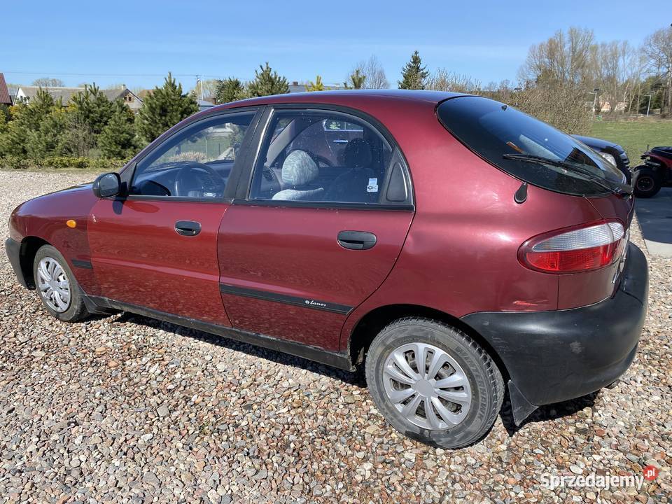 Daewoo Lanos 15 8V ważne OC i przegląd Gorysze