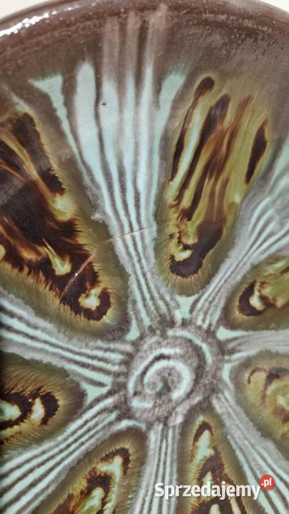 Talerz Łysak gora z etykieta Częstochowa sprzedam