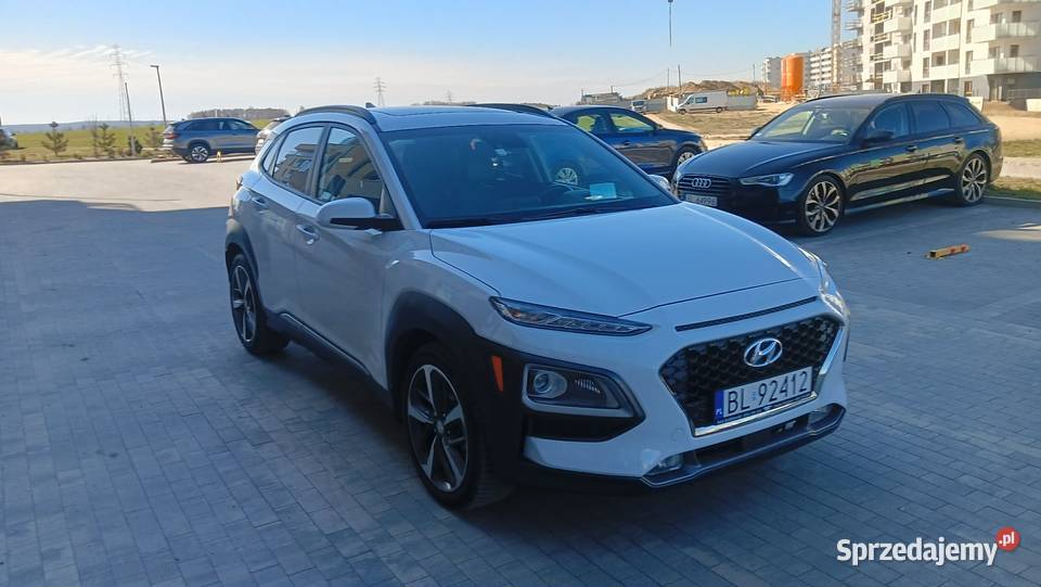 Hyundai Kona Ultimate 16t Benz Automat Łomża sprzedam