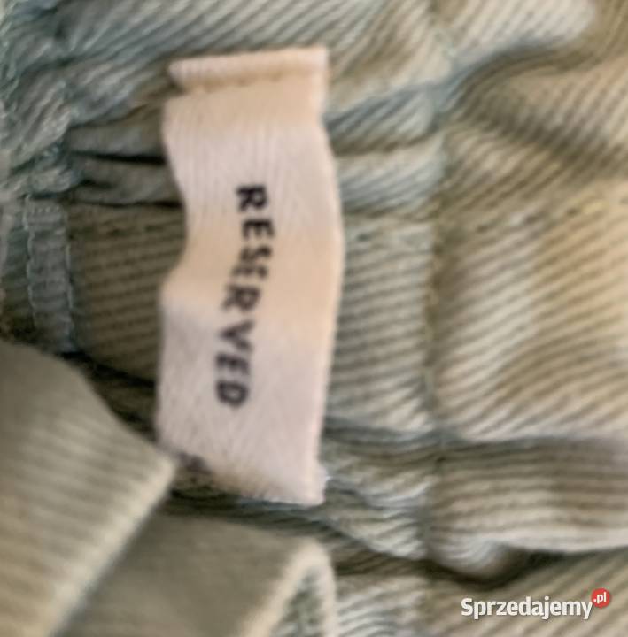 Spodnie mam jeans miętowe NOWE Jasło