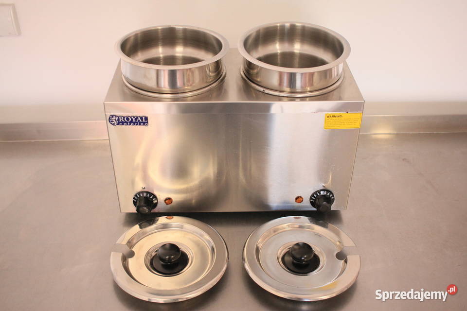 Podgrzewacz do zup Royal Catering RCBM24R 2x275l Pszczyna sprzedam
