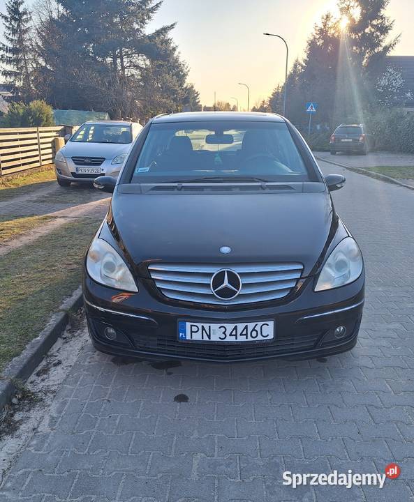 MercedesBenz B150 15 benzyna 2007 r Rok produkcji 2007 Konin