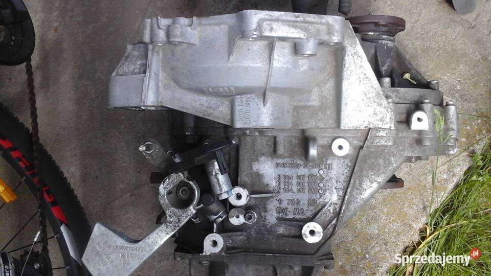 Skrzynia biegów Audi A3 8P NBX Uszkodzona Rok produkcji 2012 wielkopolskie Oborniki