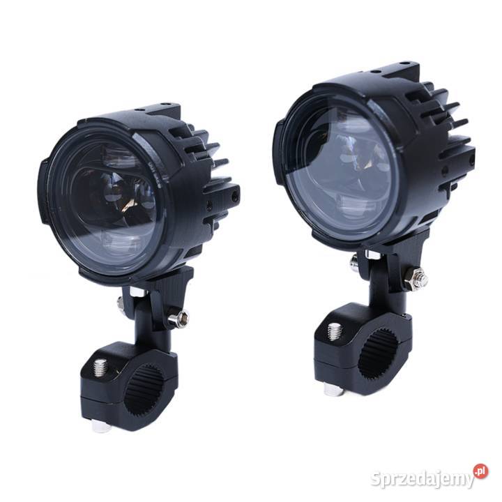 HALOGENY LED LAMPY PRZECIWMGIELNE DO MOTOCYKLA Reflektory i halogeny wielkopolskie Kiekrz