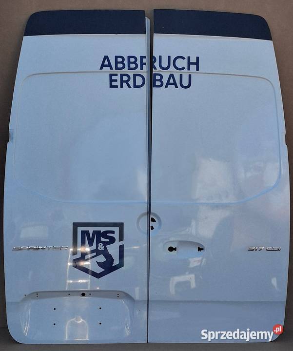 MERCEDES SPRINTER W907 W910 DRZWI TYŁ TYLNE LEWE Bieleń sprzedam